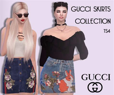 gucci map skirt|gucci skirt sims 4.